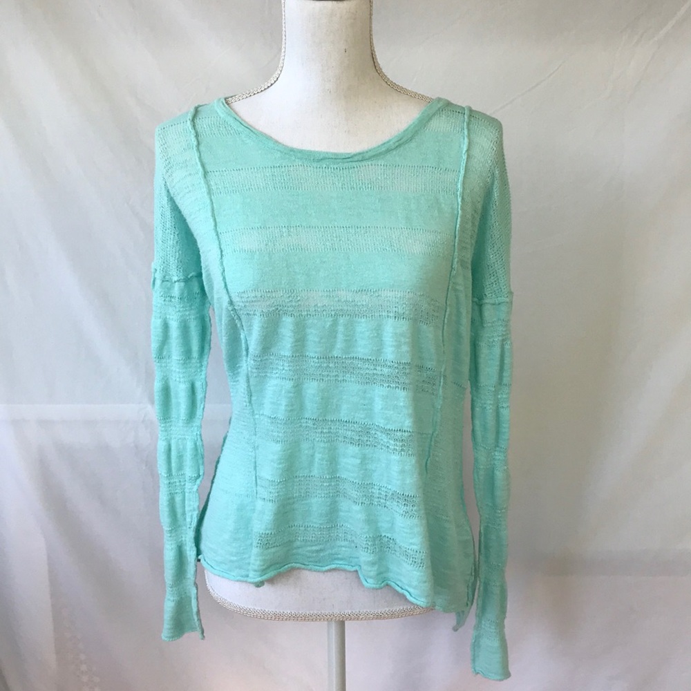 Turquoise Boho Top